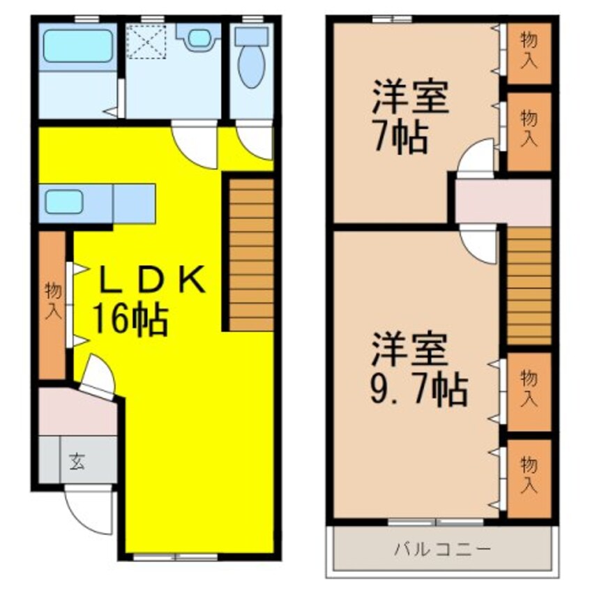 間取図 ミッテドルフ