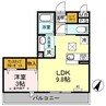 ＧＲＡＮＤＦＯＲＴ ＣＨＯＥＩ 1LDKの間取り