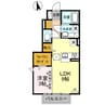 ヴァイアＤ 1LDKの間取り