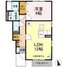 ストロベリー 1LDKの間取り