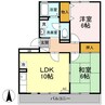 Bell.ST 2LDKの間取り
