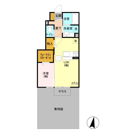 間取り図 ルミエール陽南