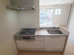 ガスコンロ付き対面キッチン