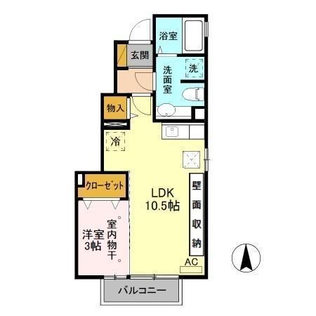 間取り図 ローズコート宮原 Ｂ