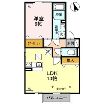 間取図 メゾン･ド･フローレンス Ｃ