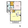 フローラルコート Ｃ 1LDKの間取り