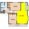 芙蓉館 2LDKの間取り