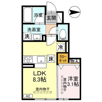 間取図 TORISIAS一条