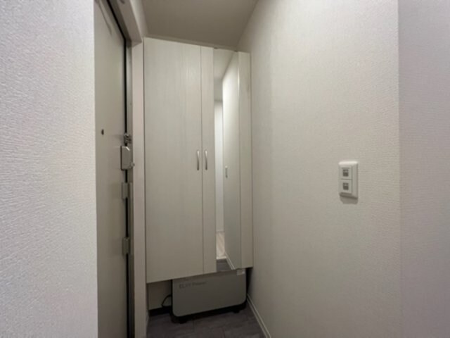 鏡付きシューズボックス パーパス