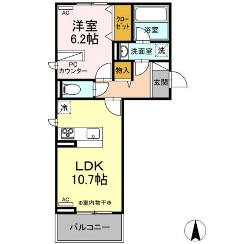 間取図 アヴニールプラス