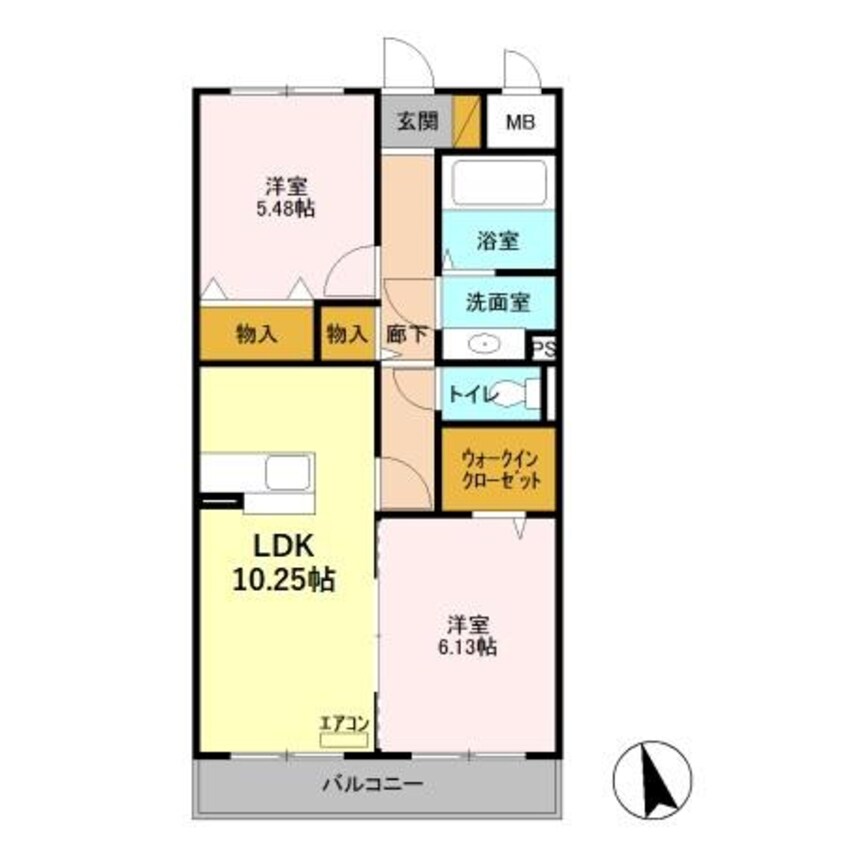 間取図 ジュールフェリエ