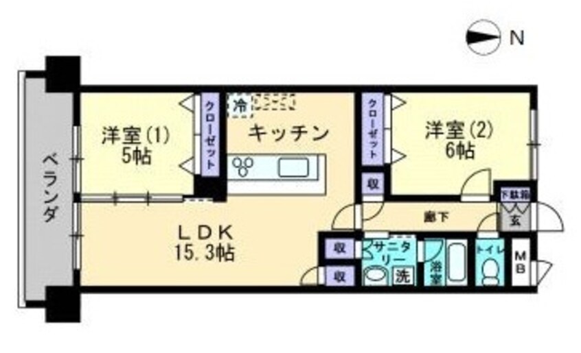 間取図 ステージワン