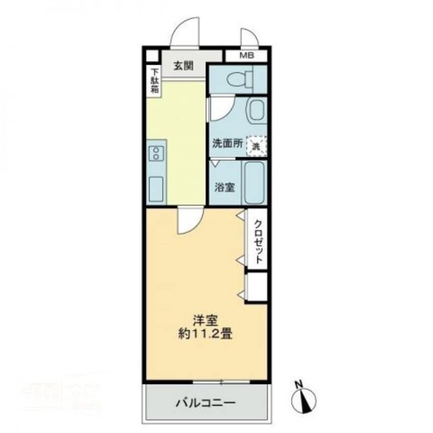 間取図 サンシャインビル