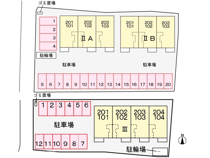 駐車場 エベントⅢ