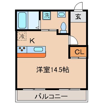 間取図 サニーハウス扇町