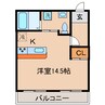 サニーハウス扇町 1Rの間取り