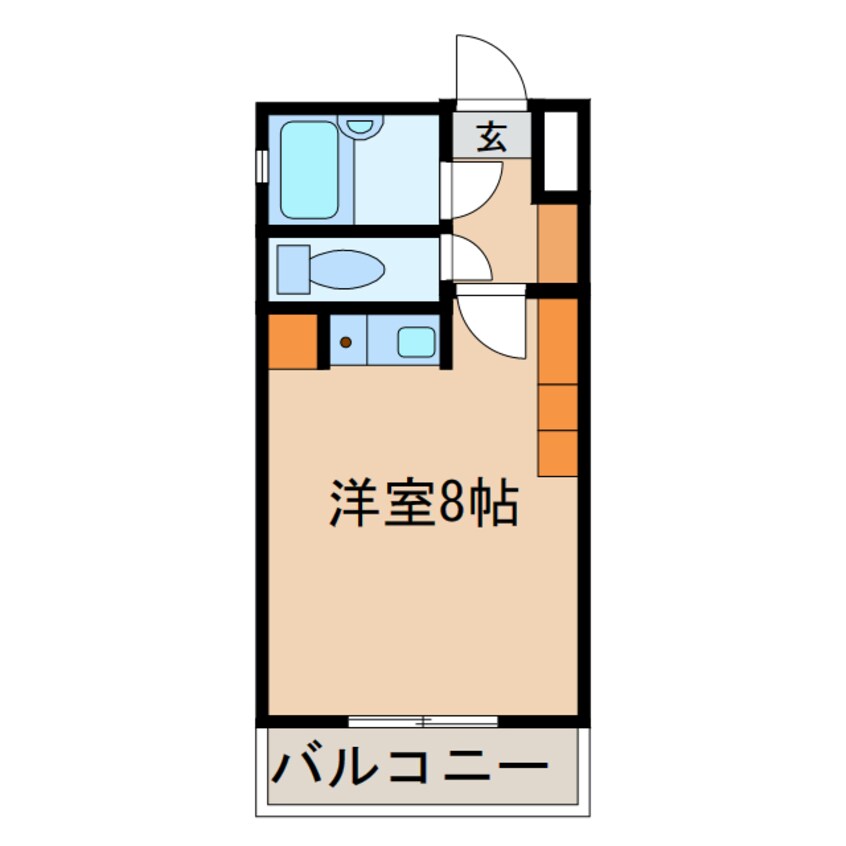 間取図 アムズ１藤塚