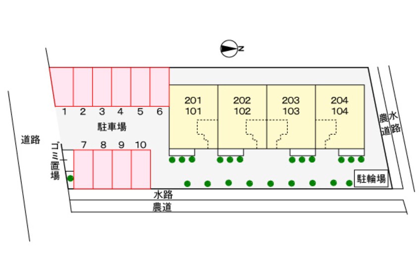駐車場 パラシオ百石