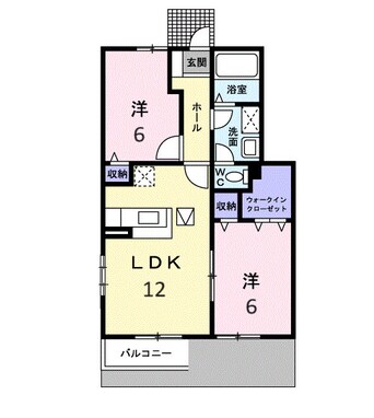 間取図 サニープロムナードⅠ