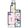 サン・ロイヤルガーデンⅢ 1SKの間取り