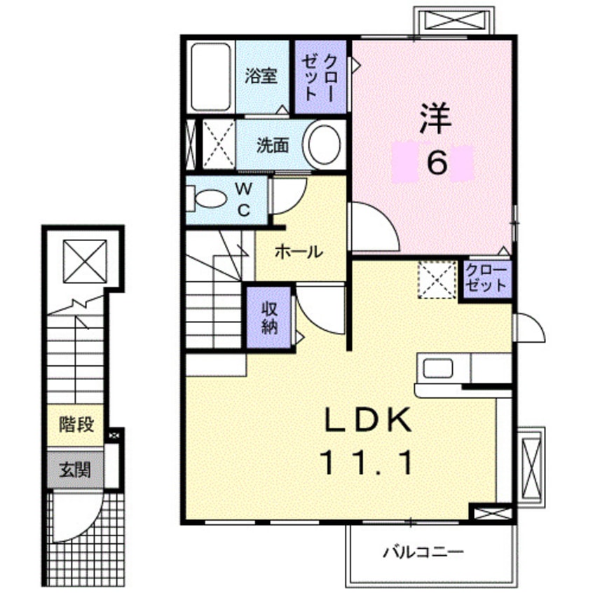 間取図 エスポア