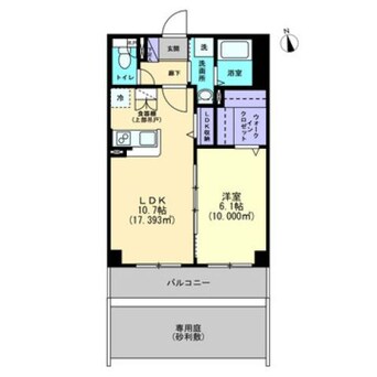 間取図 イーストレガシーレジデンス