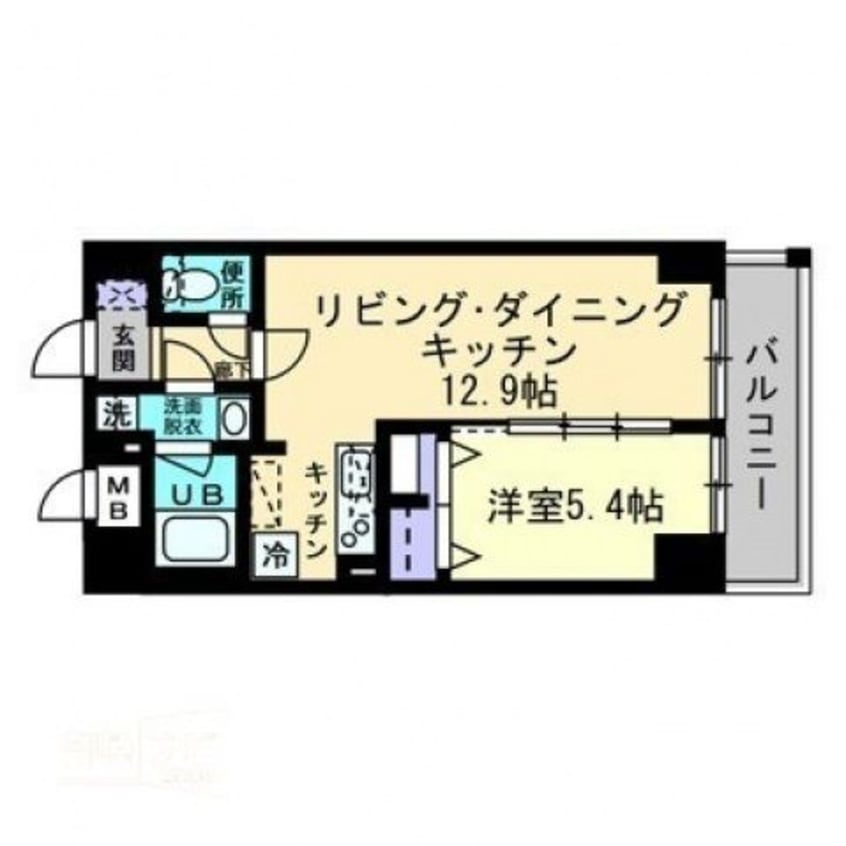 間取図 アンパレ内町