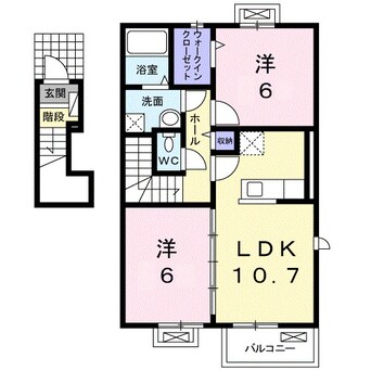 間取図 レジナスＭＩＺＵＫＩ
