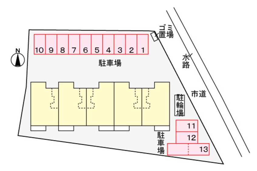 駐車場 レジナスＭＩＺＵＫＩ
