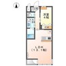アルバＭ 1LDKの間取り