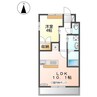 ヴェルジェ 1LDKの間取り