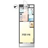 サンパレス東山崎 1Kの間取り