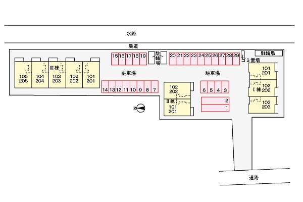 駐車場 ゲラーデⅡ