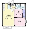 Ｓｈｉｎｅ瑞穂　Ⅰ 2LDKの間取り