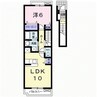 ナリッシュ　Ａ 1LDKの間取り