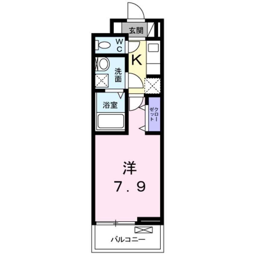 間取図 グローヴ・ガーデンⅩ