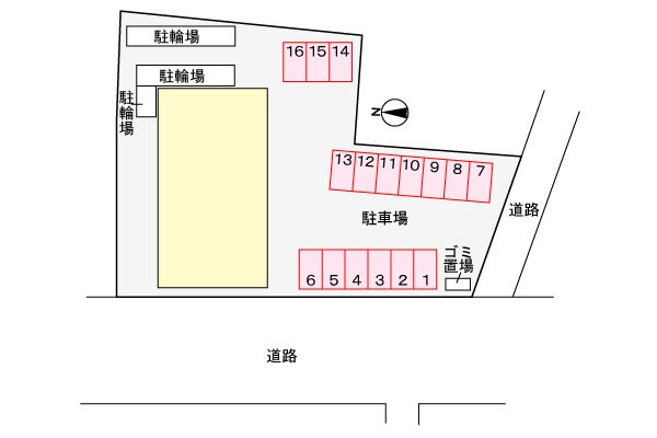 駐車場 クラール花ノ宮