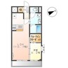 レマーレⅡ 1LDKの間取り