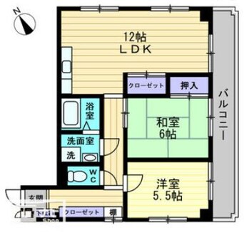 間取図 ル・ポール番町