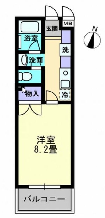 間取図 フォーシーズン錦町