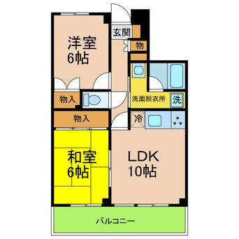 間取図 リッシュメゾン