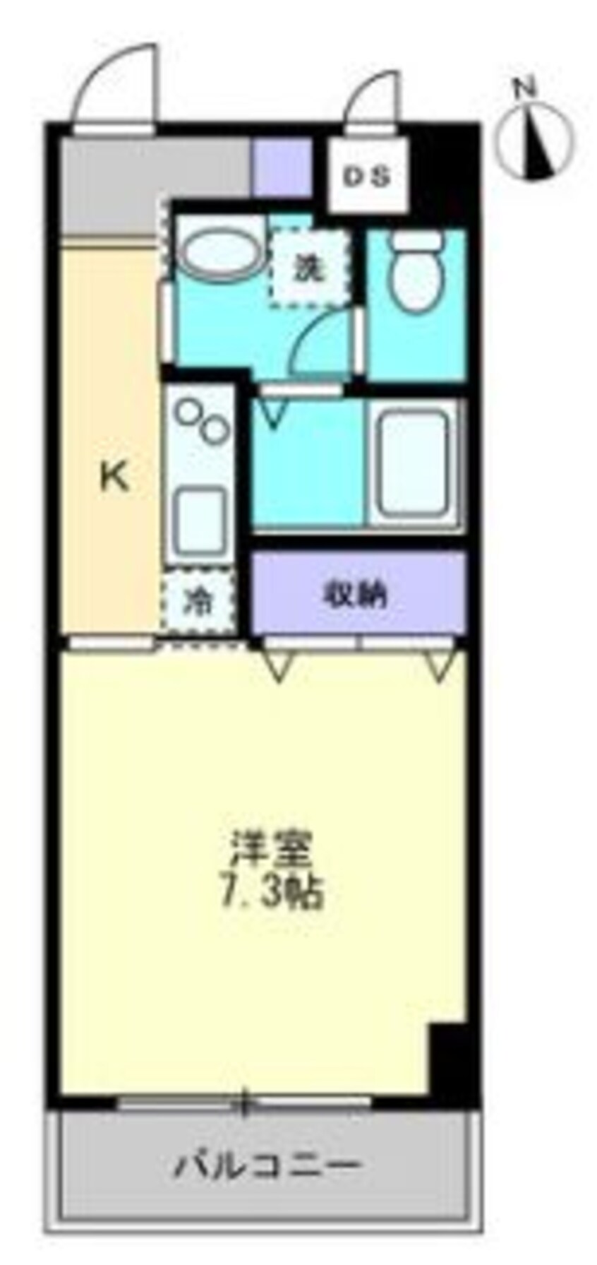 間取図 サムティ中央