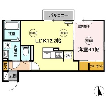 間取図 ローリエアベニュー