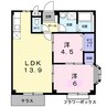 エルディム円座 2LDKの間取り