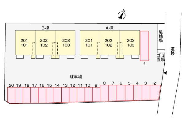 駐車場 サンパティーク　Ａ