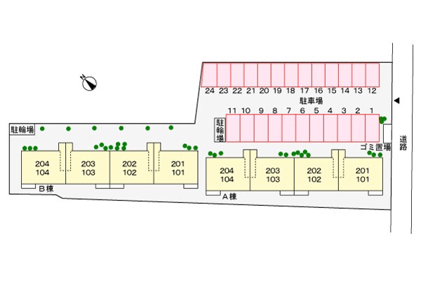 駐車場 サイドヒル　Ａ