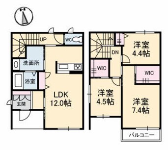 間取図 エスメゾン・オーブ