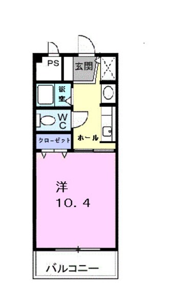 間取図 サンライズ宮川