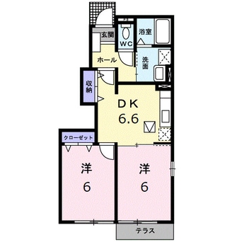 間取図 キートス・コティＡ