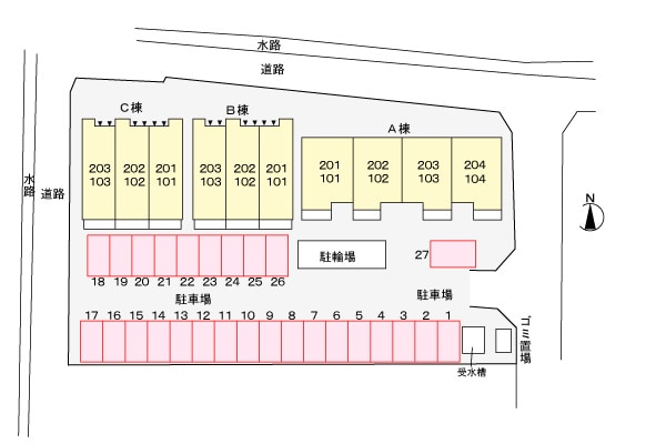 駐車場 グリーン　ヒル　国分寺Ｃ